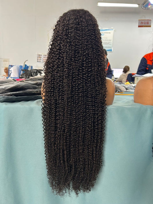 Spanish Wave Human Hair HD Lace Front Wig